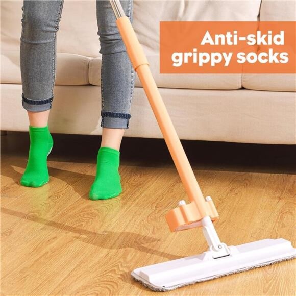 Grip Socks for Women Pilates Yoga Socks Non Slip Hospital Socks Ankle Slipper - Picture 5 of 7